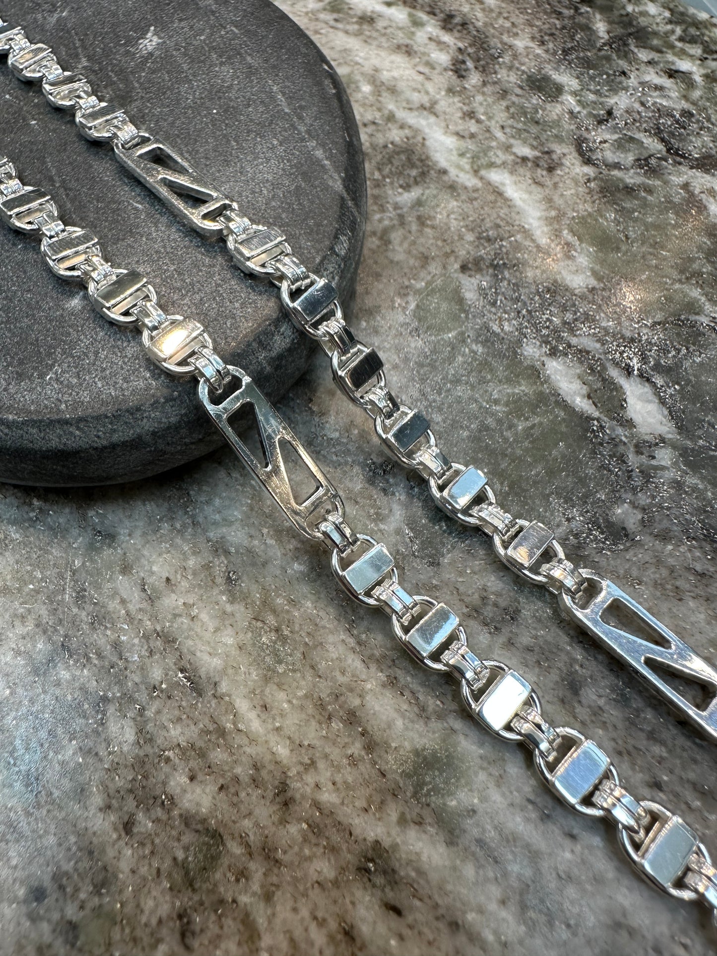 Prachtige 925 Zilveren Massieve Kingsly Ketting – 70 cm | 6 mm | Stoer & Luxe