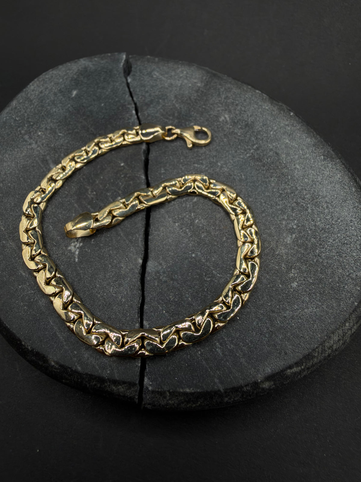 14K Gouden Ankerarmband – 19 cm – 5,1 mm