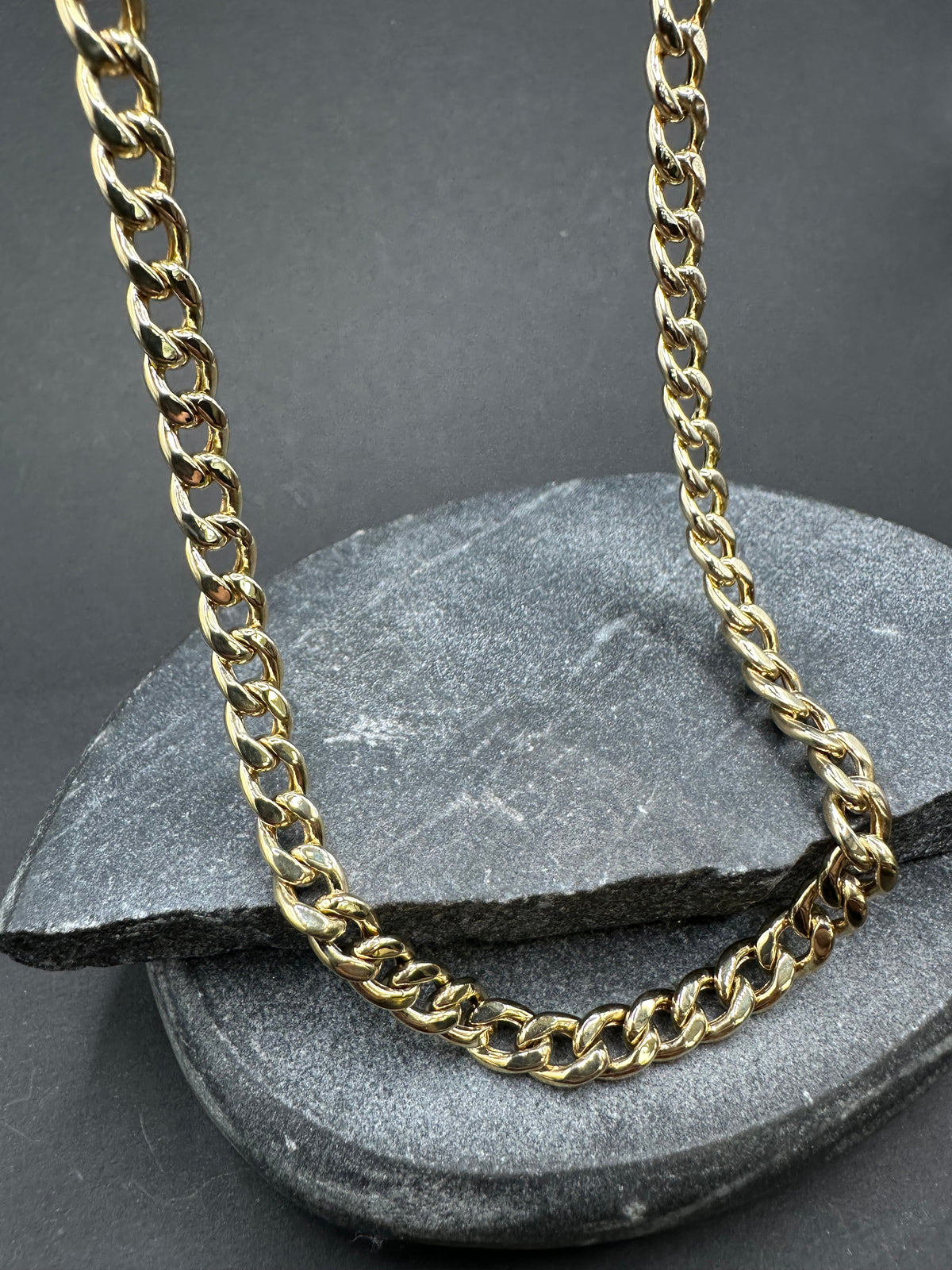 14K Gouden Gourmet Ketting – 5,5 mm – 68 cm