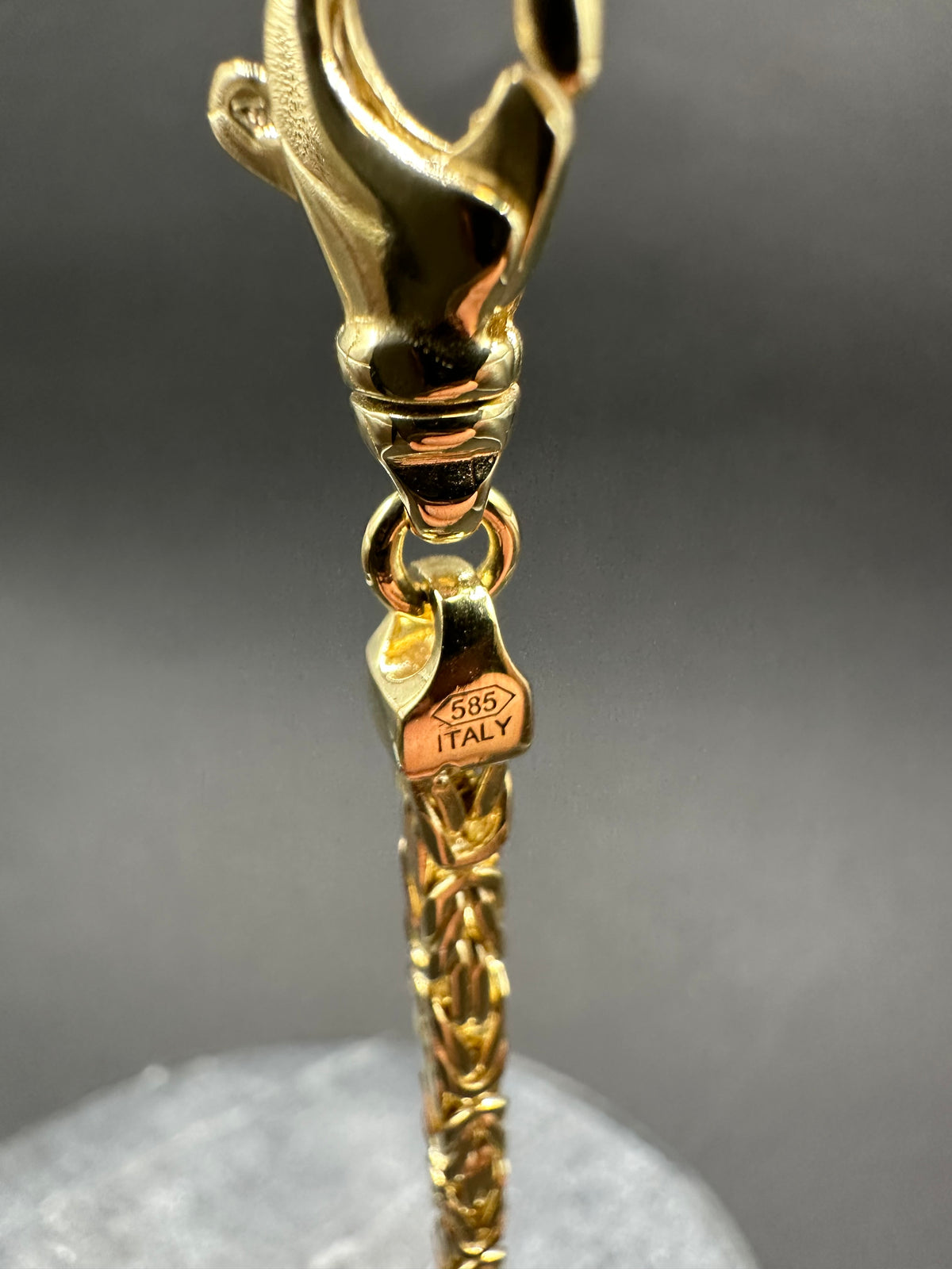 14K Gouden Massieve Koningsketting – 70 cm | 3,1 mm | Made in Italy