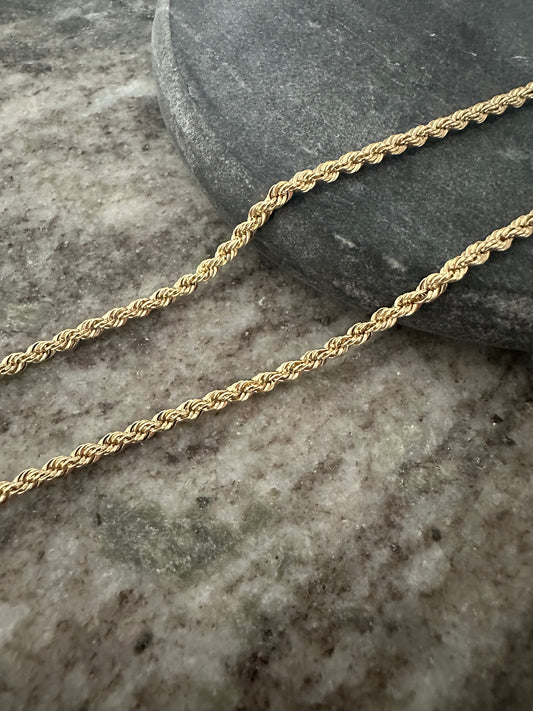 14k Gouden Robe Ketting