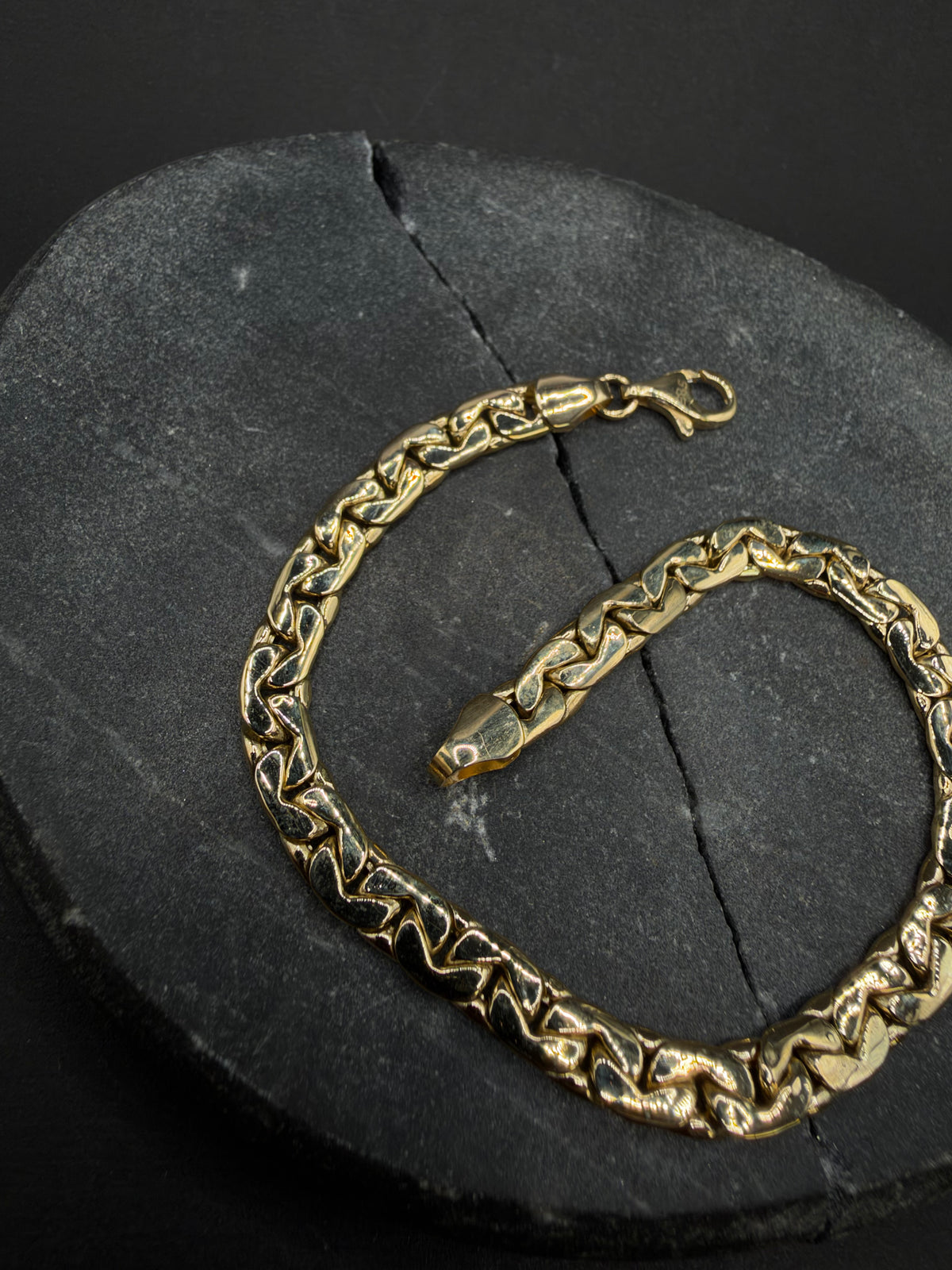 14K Gouden Ankerarmband – 19 cm – 5,1 mm