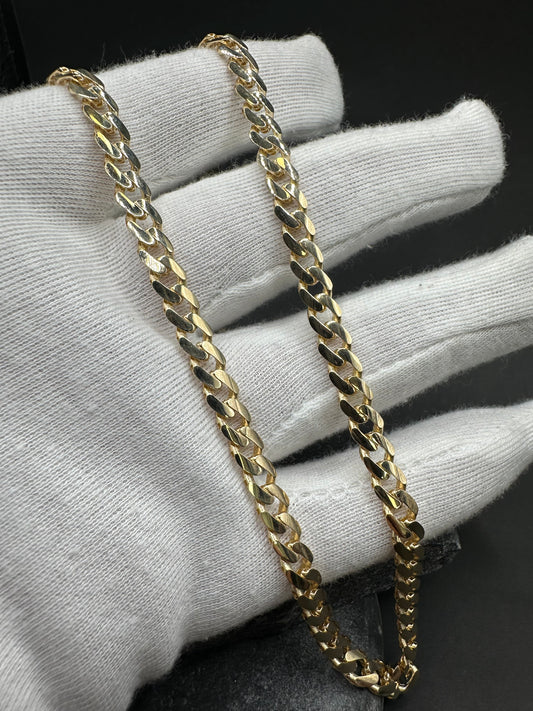 14K Gouden Monaco Ketting – 54 cm | 6 mm