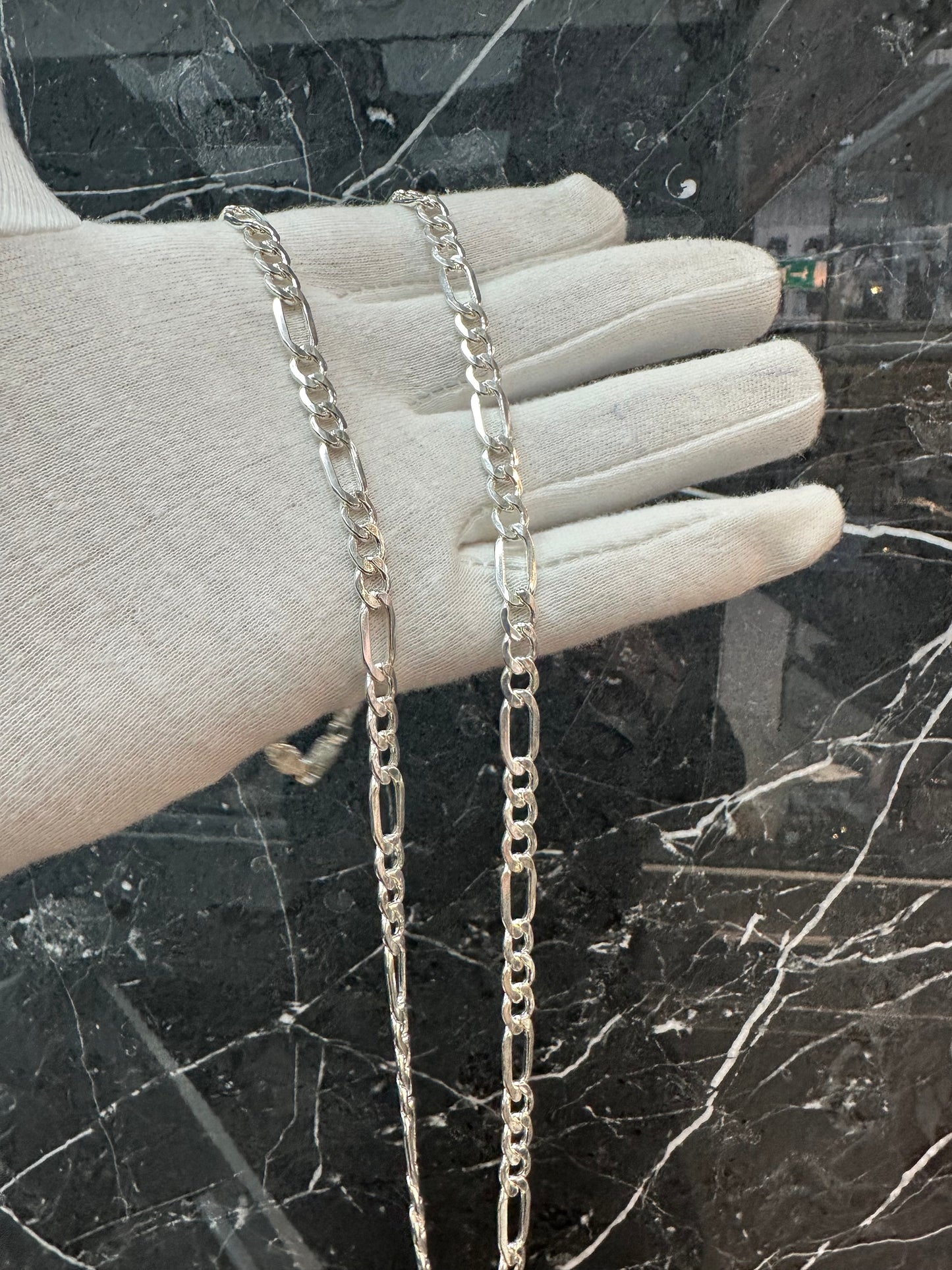 925 Zilveren Figaro Ketting