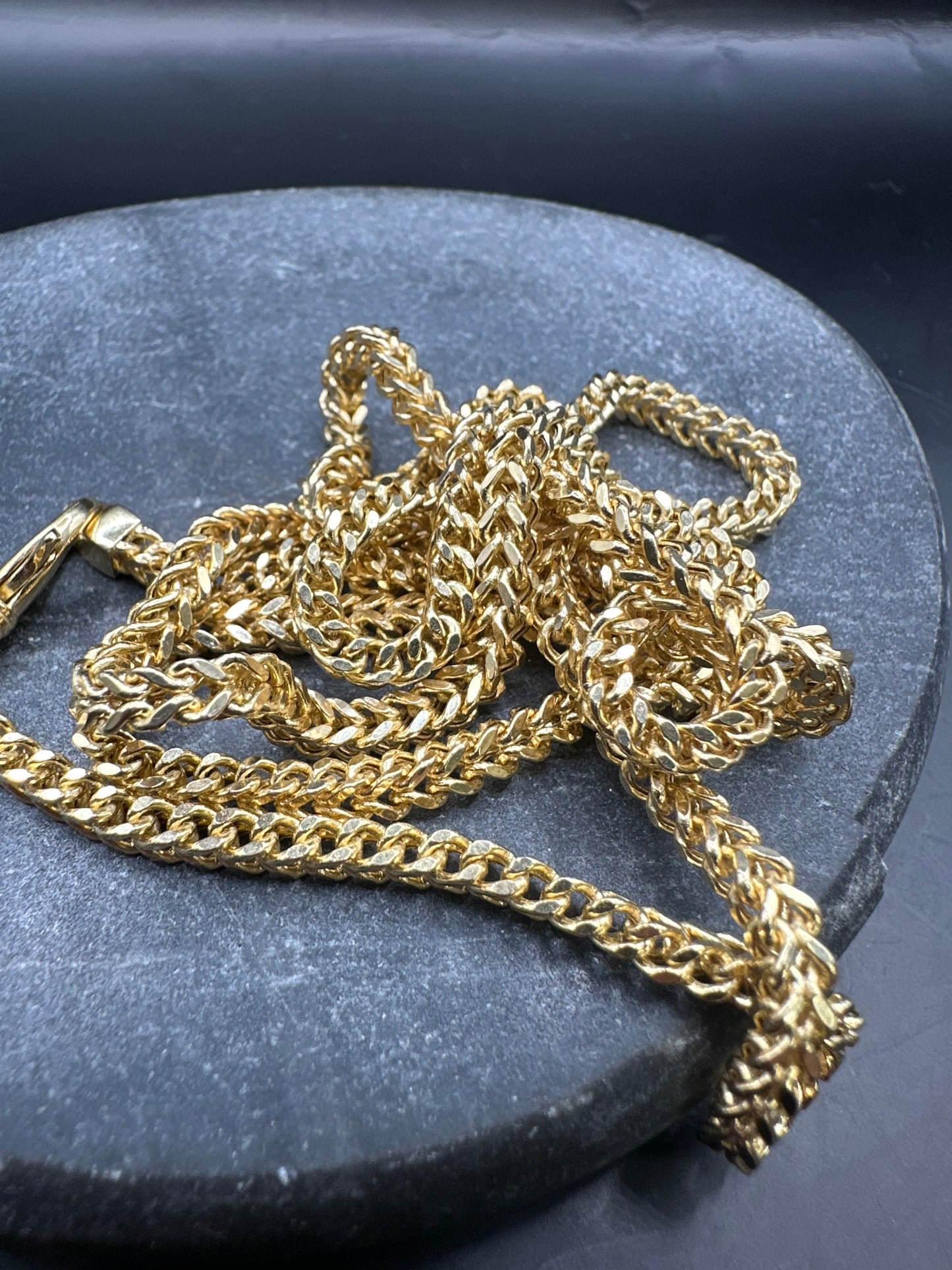 14K Gouden Franco Ketting – 3,3 mm – 70 cm