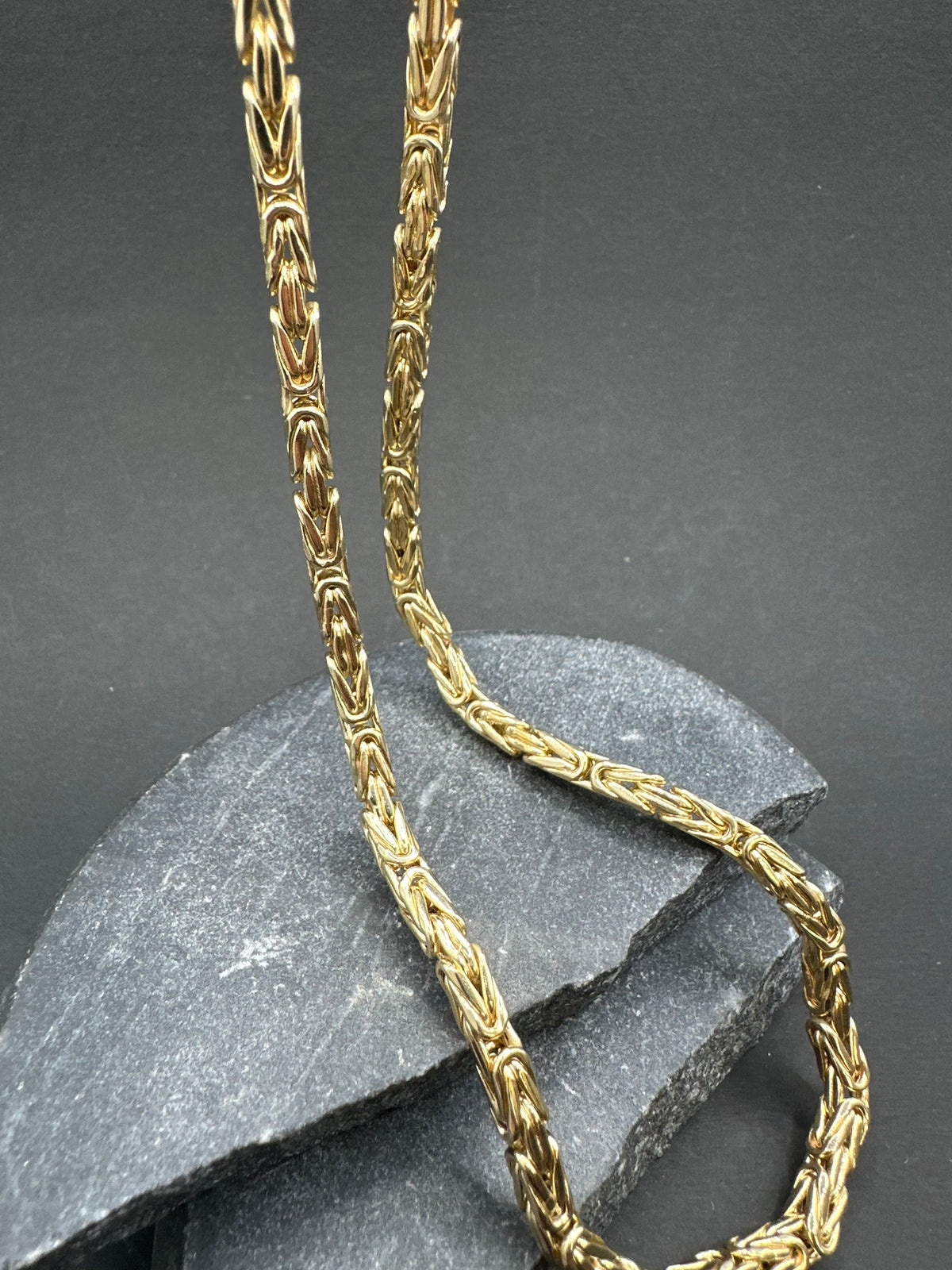 14K Gouden Klassieke Koningsketting – 4 mm – 60 cm