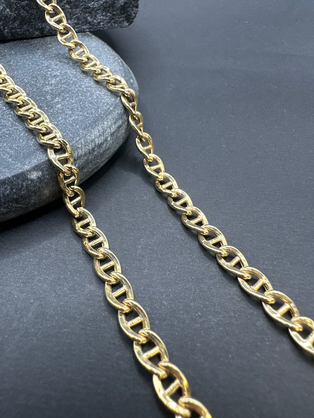 14K Gouden Schakelketting – 55 cm | 5,1 mm