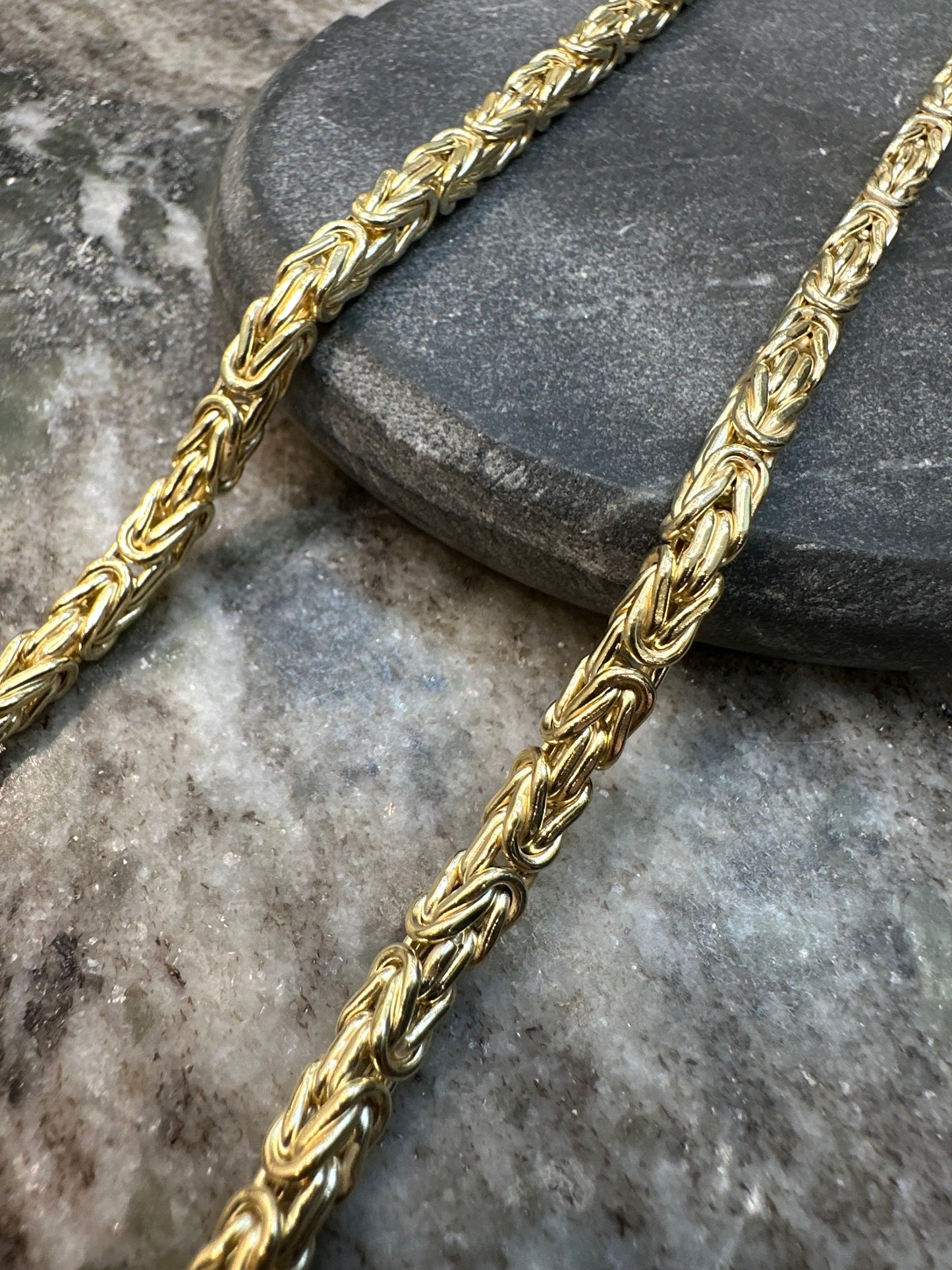 Prachtige 14K Gouden Koningsketting – 60 cm | 4,5 mm | Luxe & Krachtig