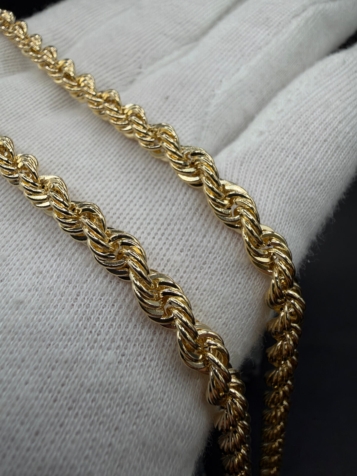14K Gouden Rope Chain – 5 mm – Nederlands Goud
