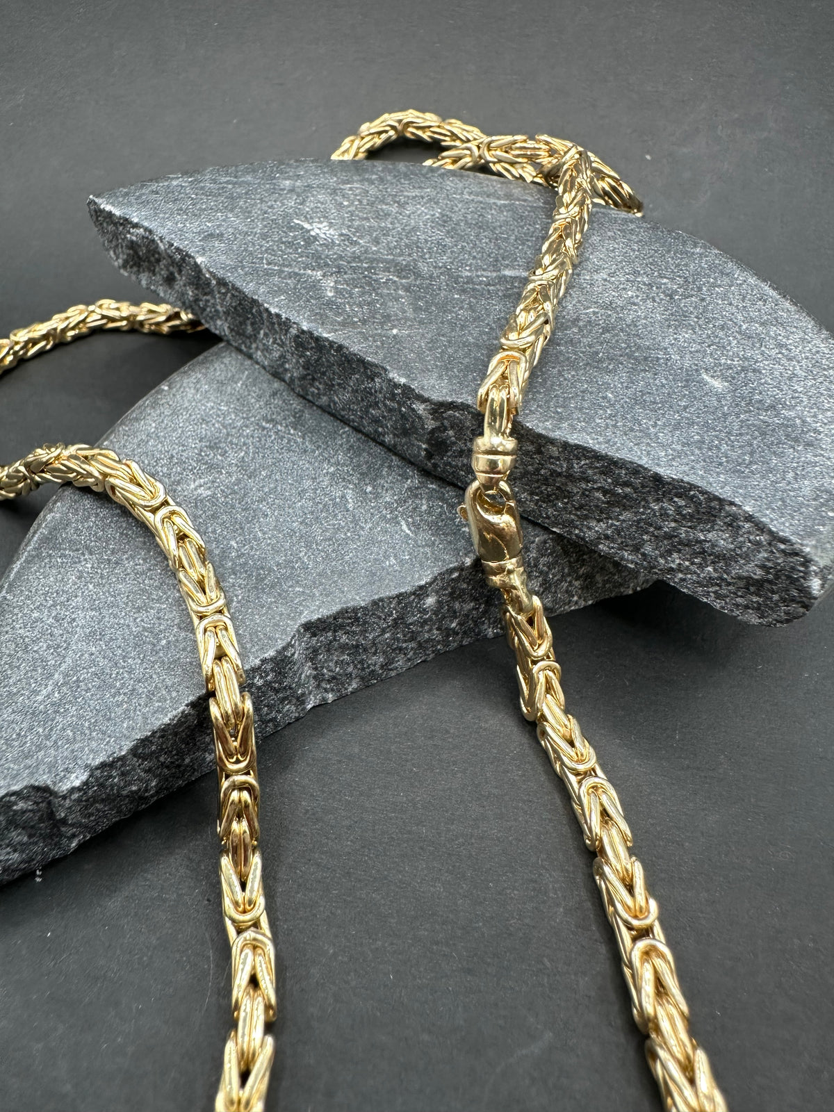14K Gouden Klassieke Koningsketting – 3,5 mm