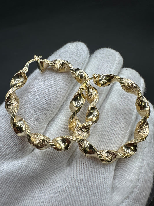 14K Gouden Wokkels – 41 mm