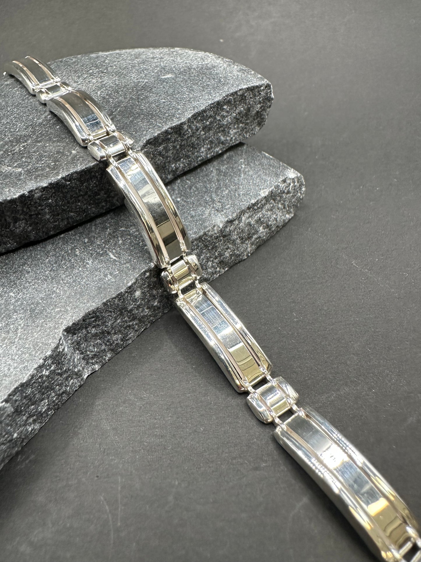 925 Zilveren Platte Armband – 21 cm