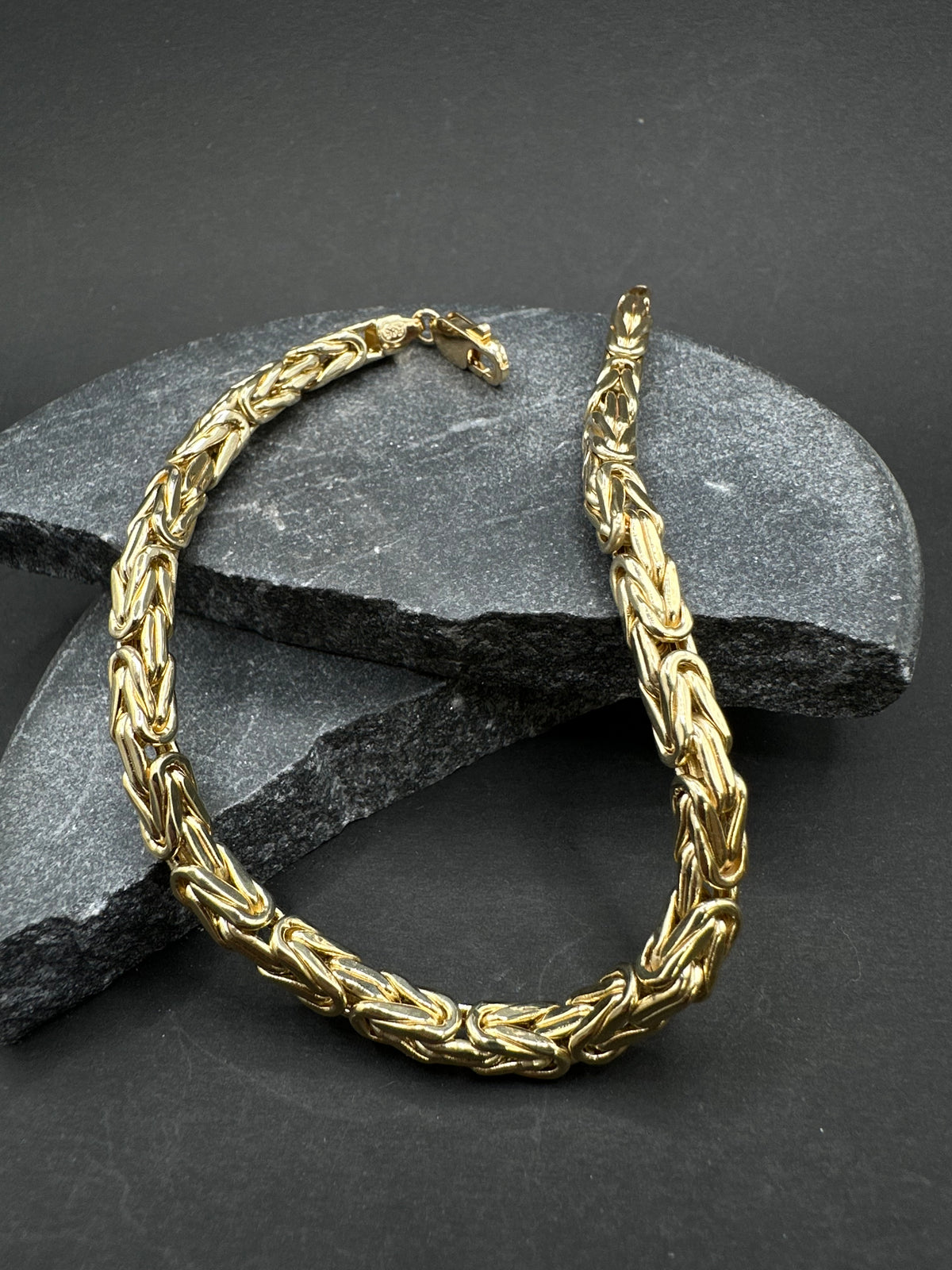 14K Gouden Koningsarmband – 4,5 mm – 22 cm