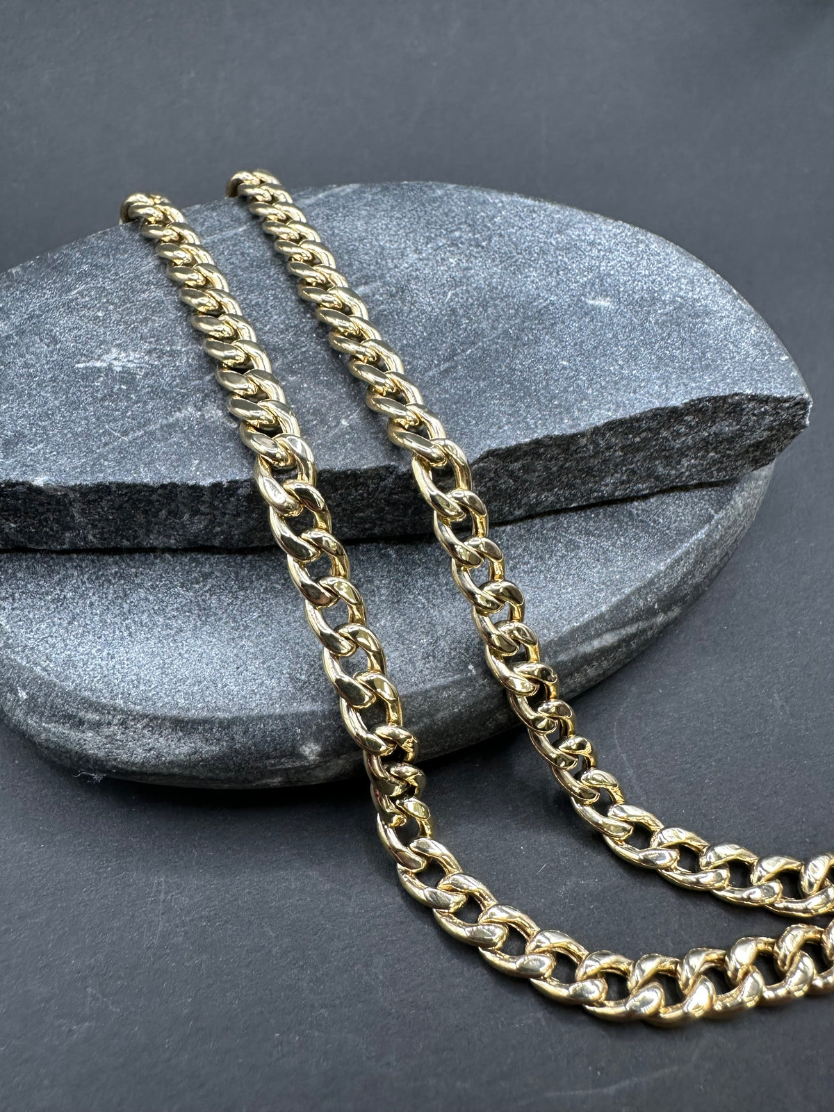 14K Gouden Gourmet Ketting – 5,5 mm – 68 cm