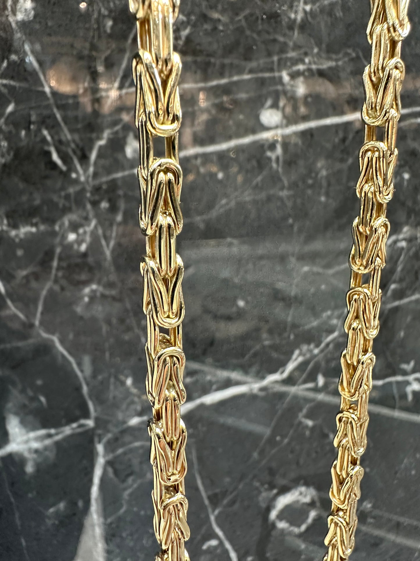 14K Gouden Koningsketting – 70 cm