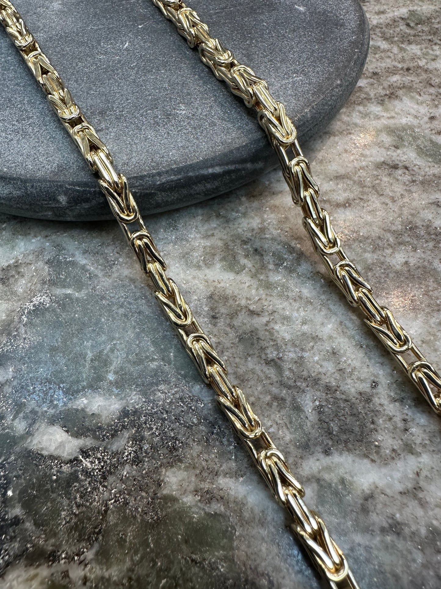 14K Gouden Koningsketting – 70 cm