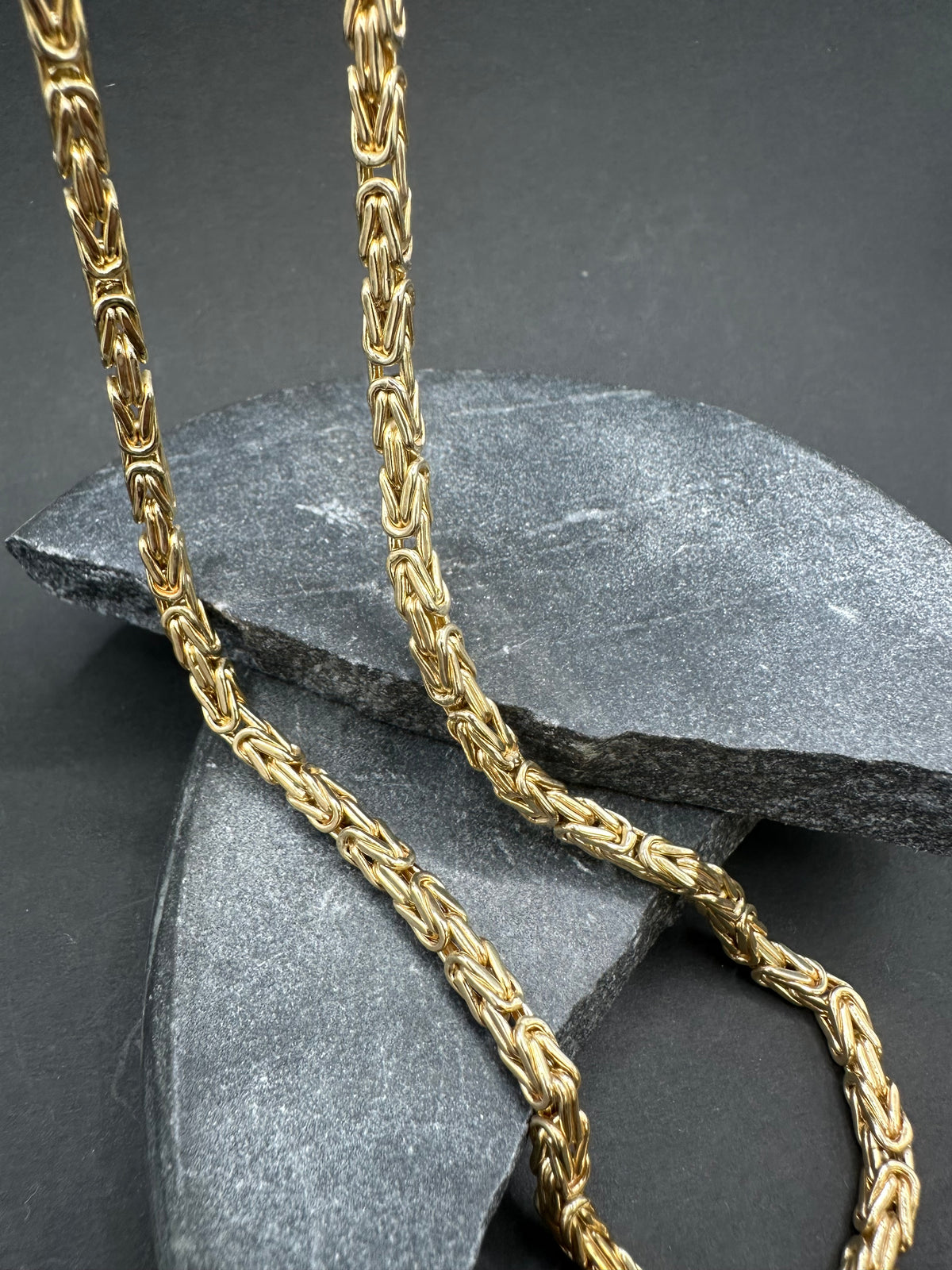 14K Gouden Klassieke Koningsketting – 3,5 mm