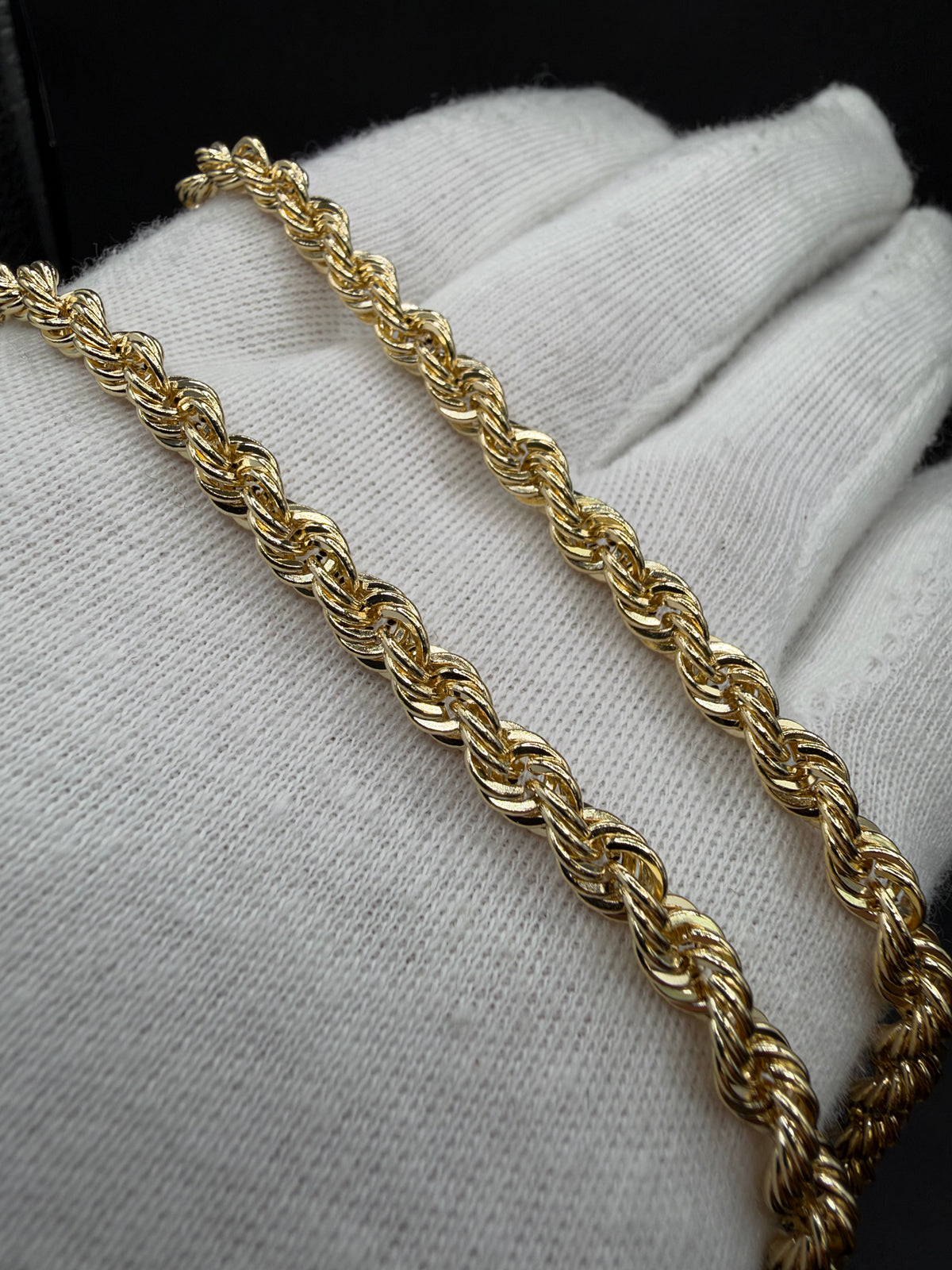 14K Gouden Rope Chain – 5 mm – Nederlands Goud