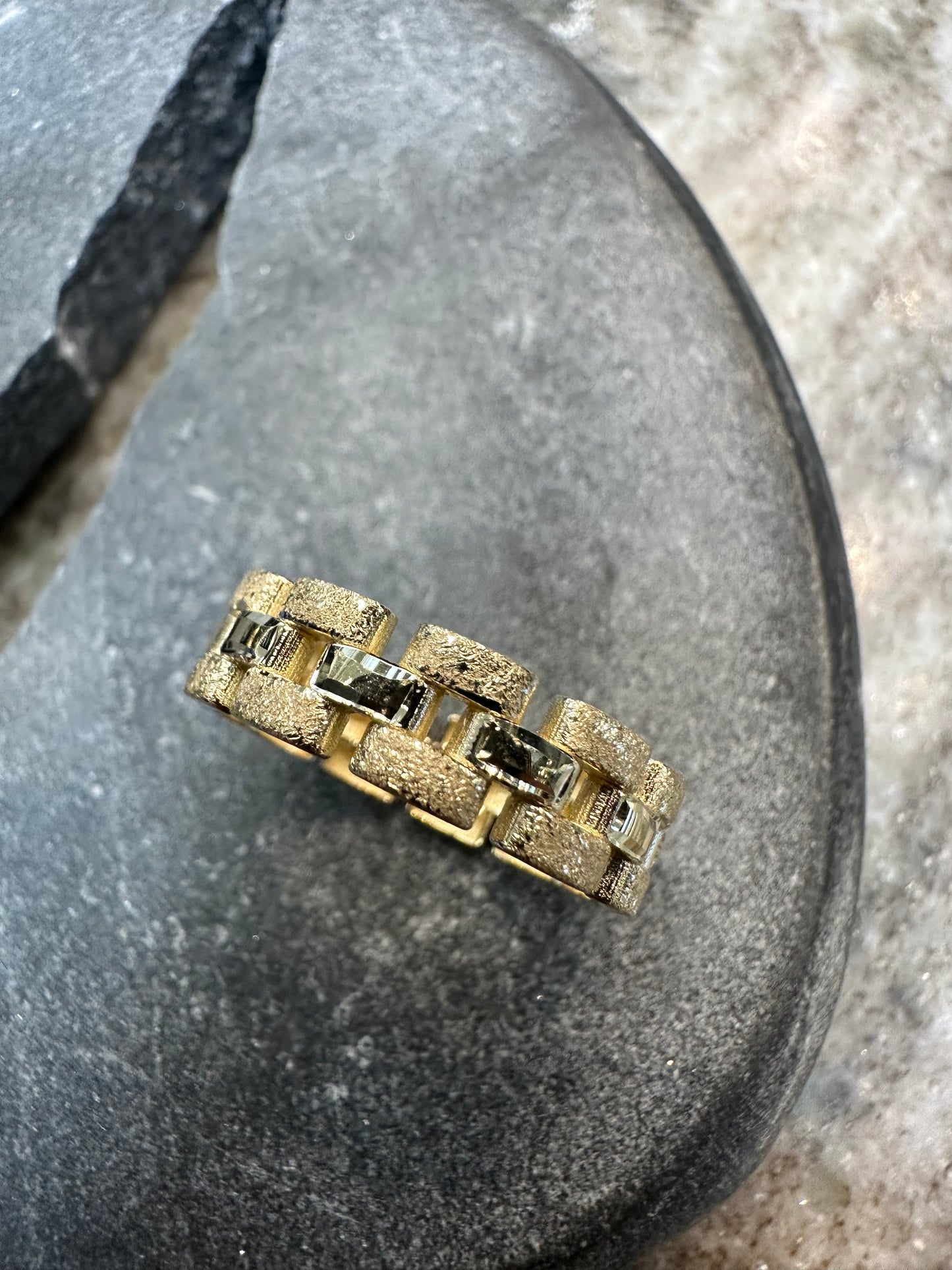 Prachtige 14K Gouden Rollie Ring