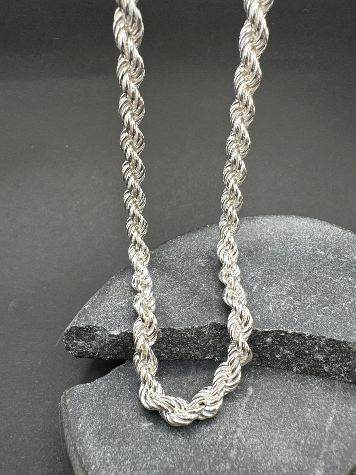 925 Zilveren Rope Chain – 6 mm