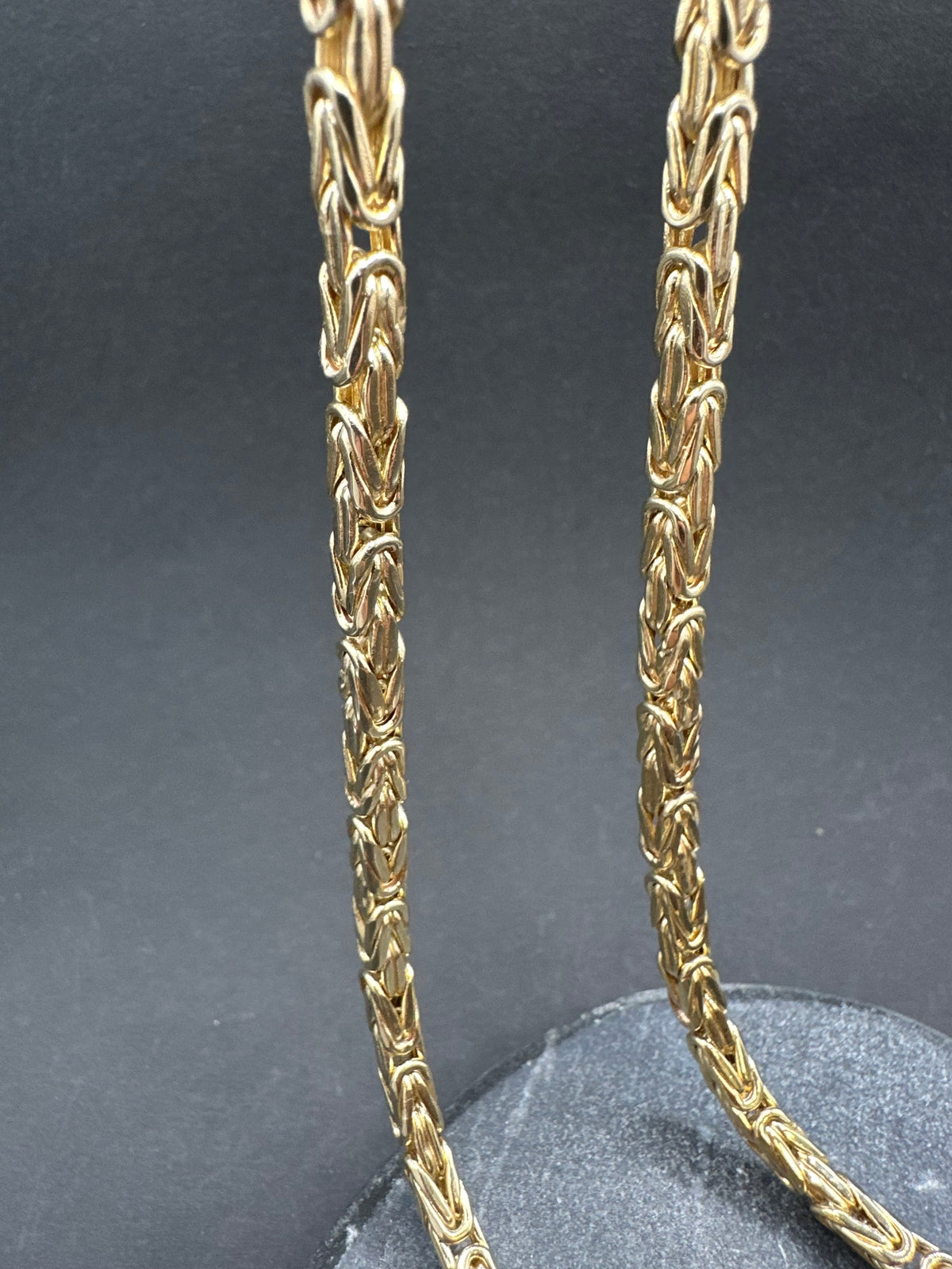 14K Gouden Klassieke Koningsketting – 4 mm – 60 cm