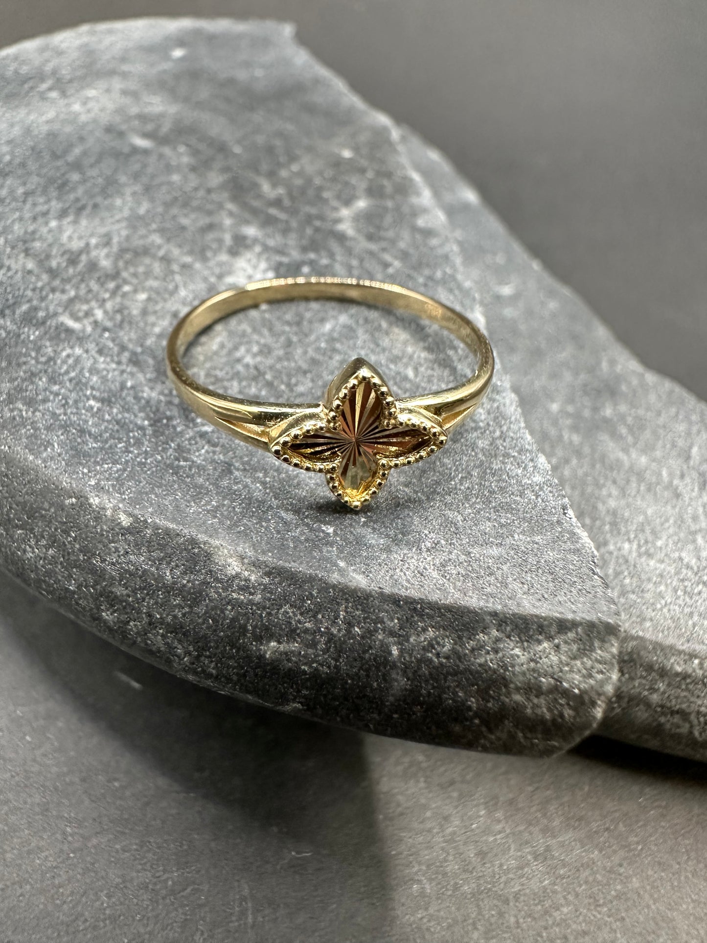 14K Gouden Diverse Damesringen – Maat 17