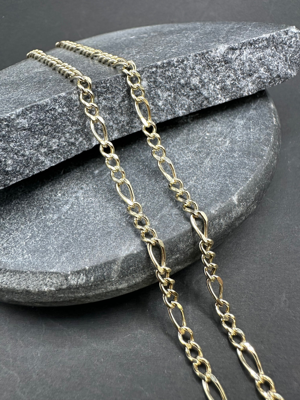 14K Gouden Figaro Ketting – 3,1 mm