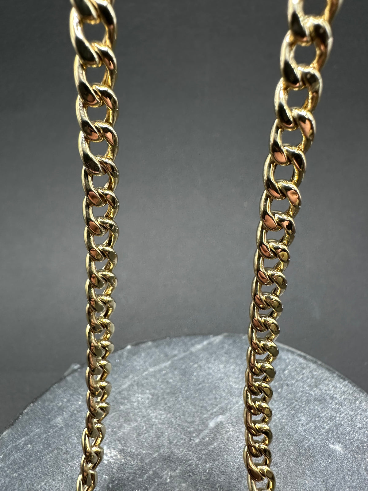 14K Gouden Gourmet Ketting – 5,5 mm – 68 cm