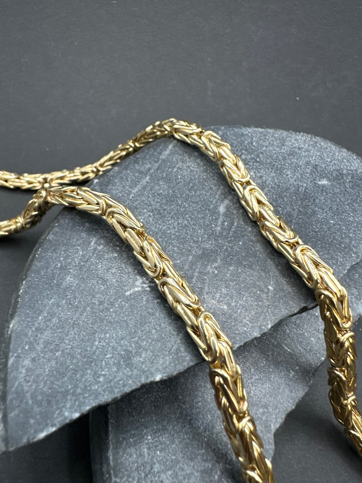 14K Gouden Klassieke Koningsketting – 4 mm – 60 cm