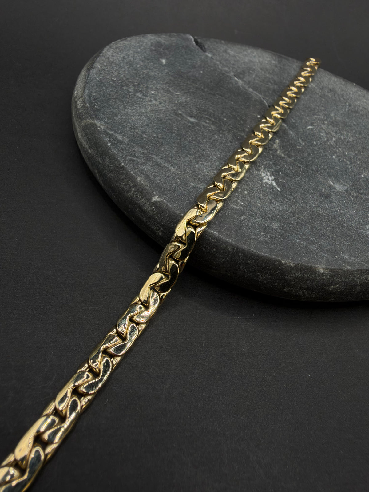 14K Gouden Ankerarmband – 19 cm – 5,1 mm