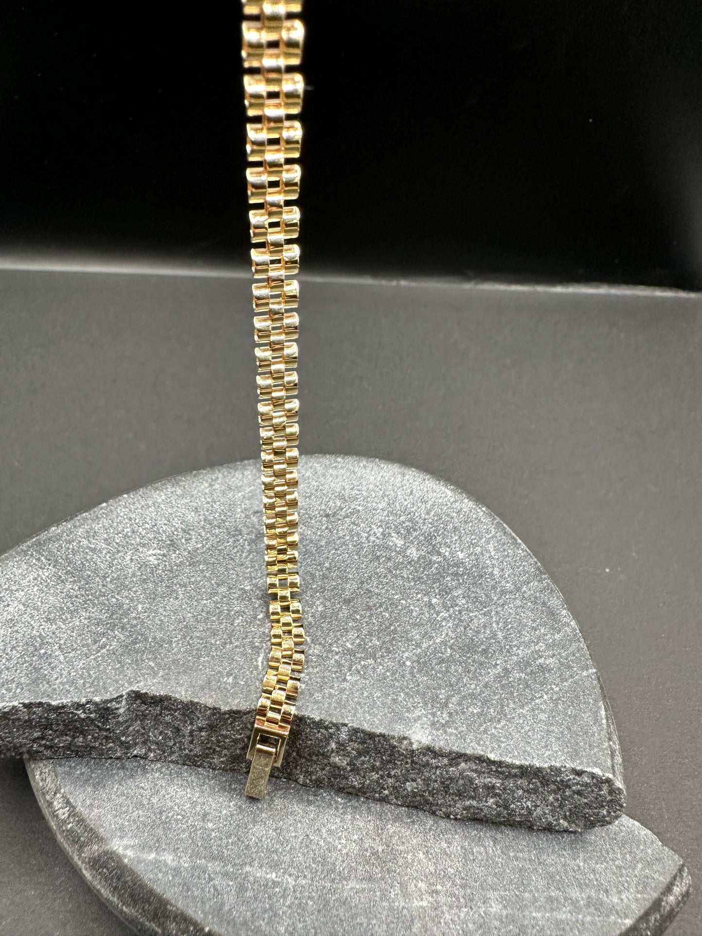 14K Gouden President Armband – 19,5 cm – 5,1 mm