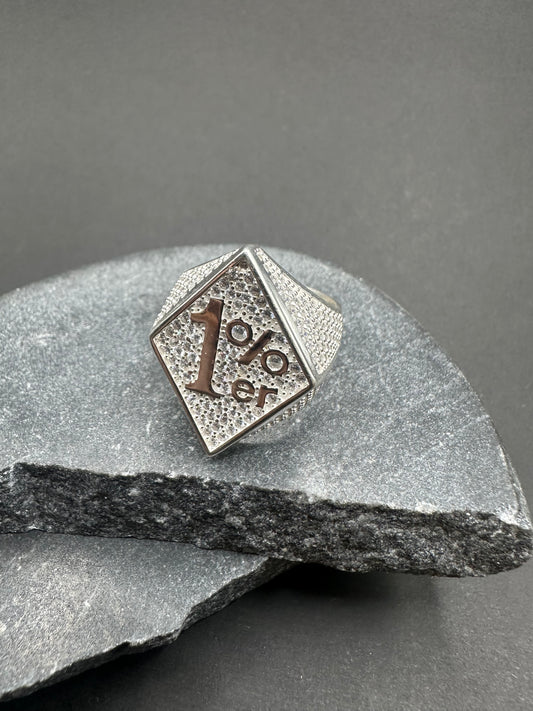 925 Zilveren 1% Ring met Zirkonia – Maat 19,5