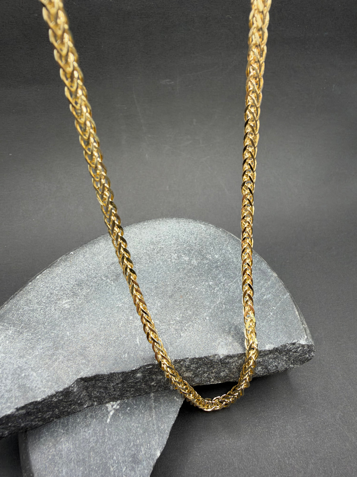 14K Gouden Vossenstaart Ketting – 3 mm