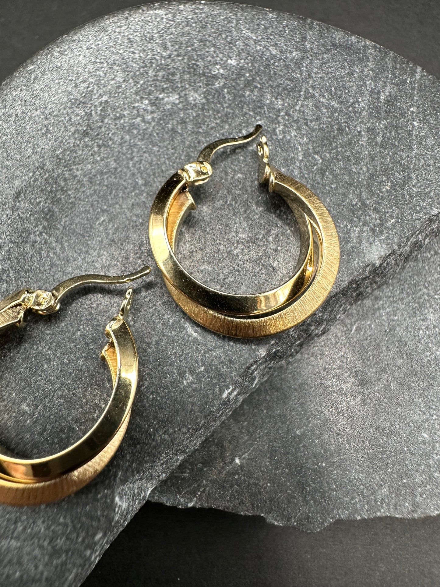14K Gouden Oorbellen – 20 mm