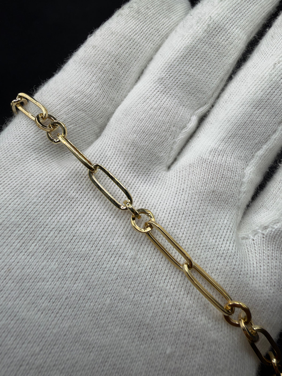 14K Gouden Schakelarmband – 19 cm – 5 mm