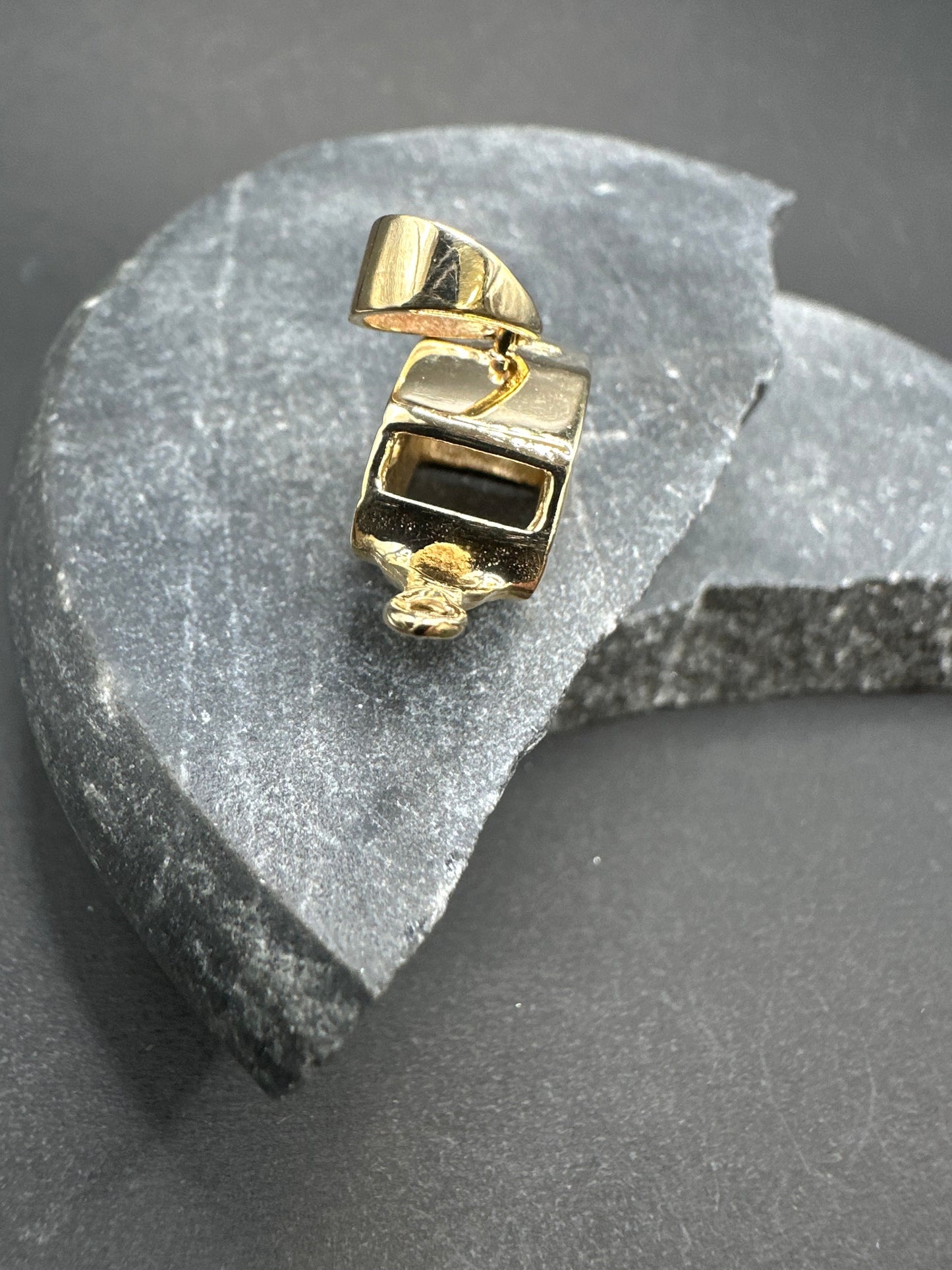 14K Gouden Caravan Hanger met Edelstenen