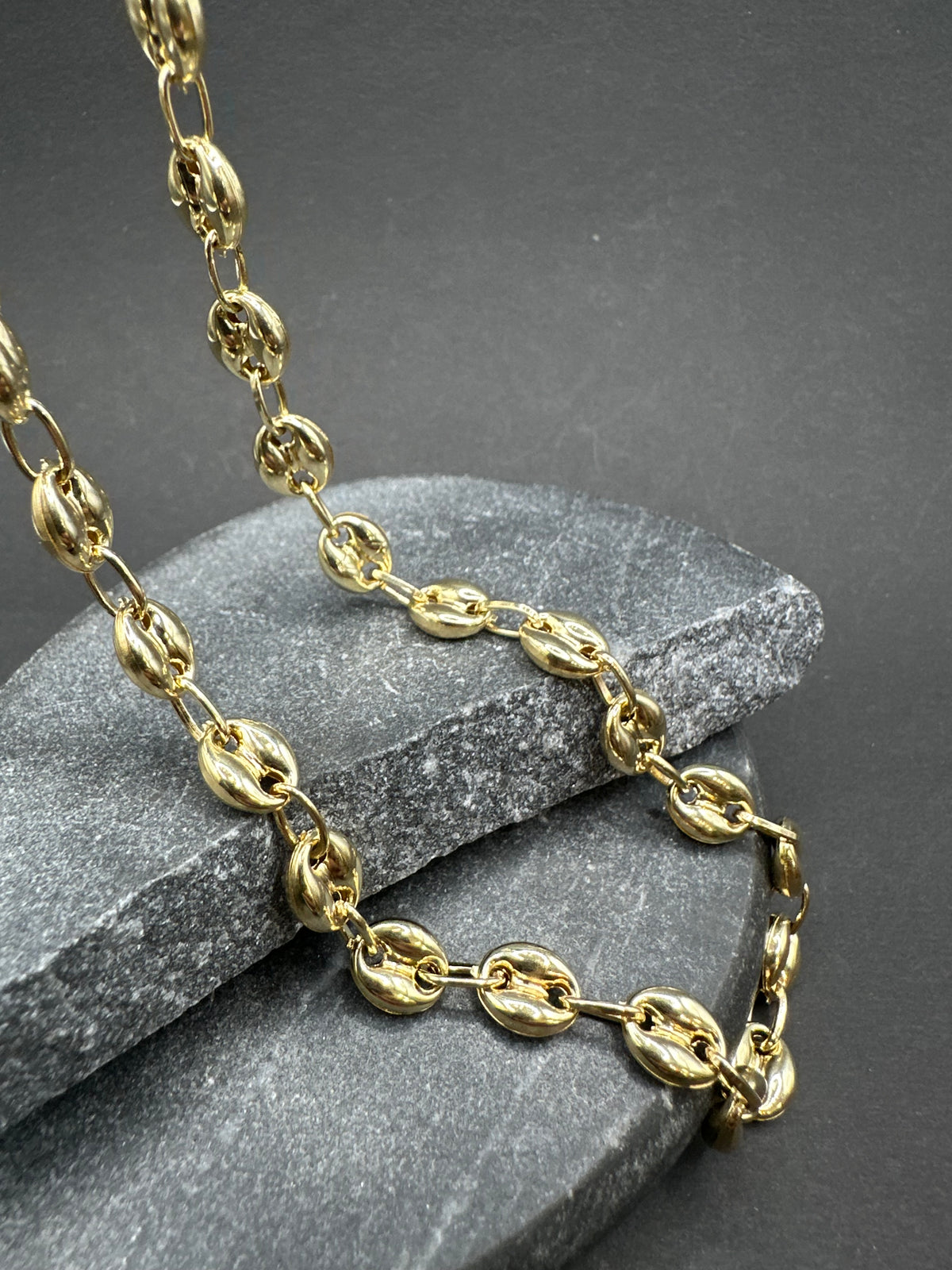 14K Gouden Koffiebonen Ketting