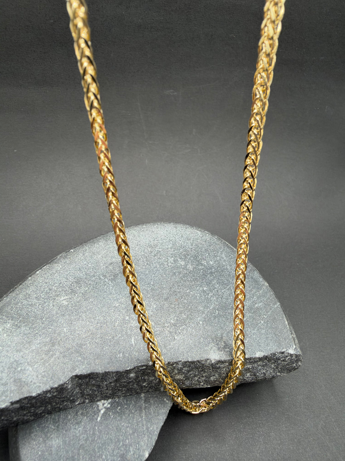 14K Gouden Vossenstaart Ketting – 3 mm