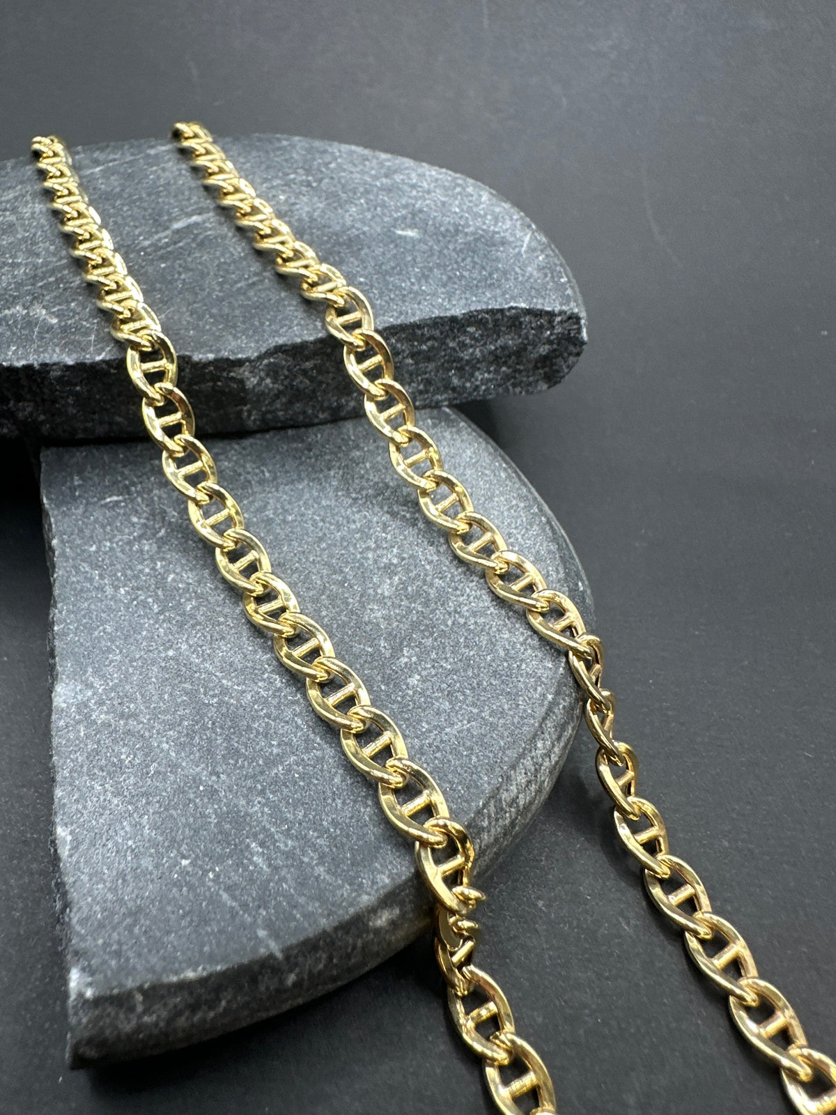 14K Gouden Schakelketting – 55 cm | 5,1 mm