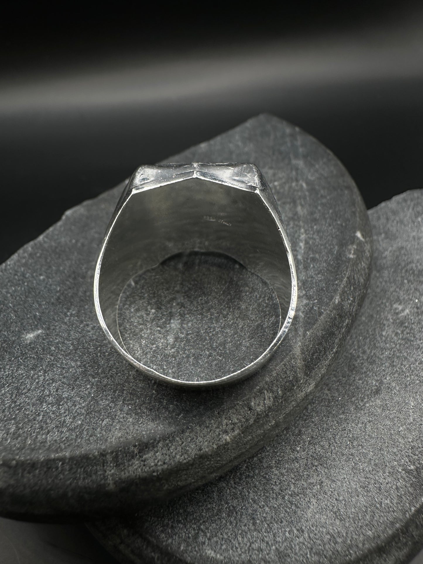 925 Zilveren XL Zegelring