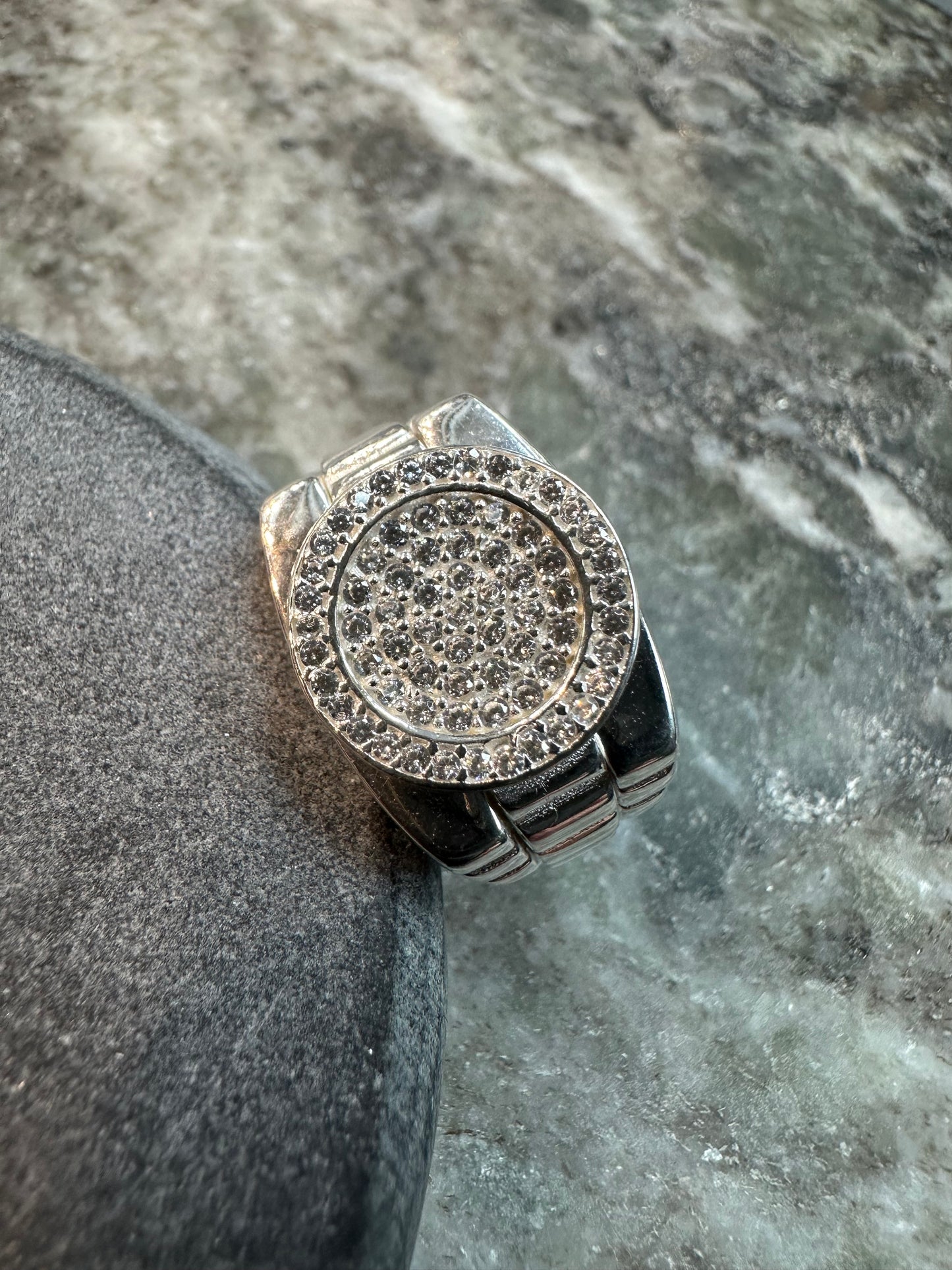925 Zilveren Rollie Ring – Stijlvol en verfijnd
