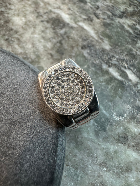 925 Zilveren Rollie Ring – Stijlvol en verfijnd