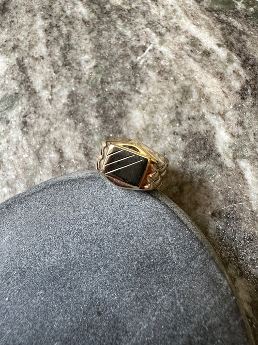 14k Gouden Zegelring