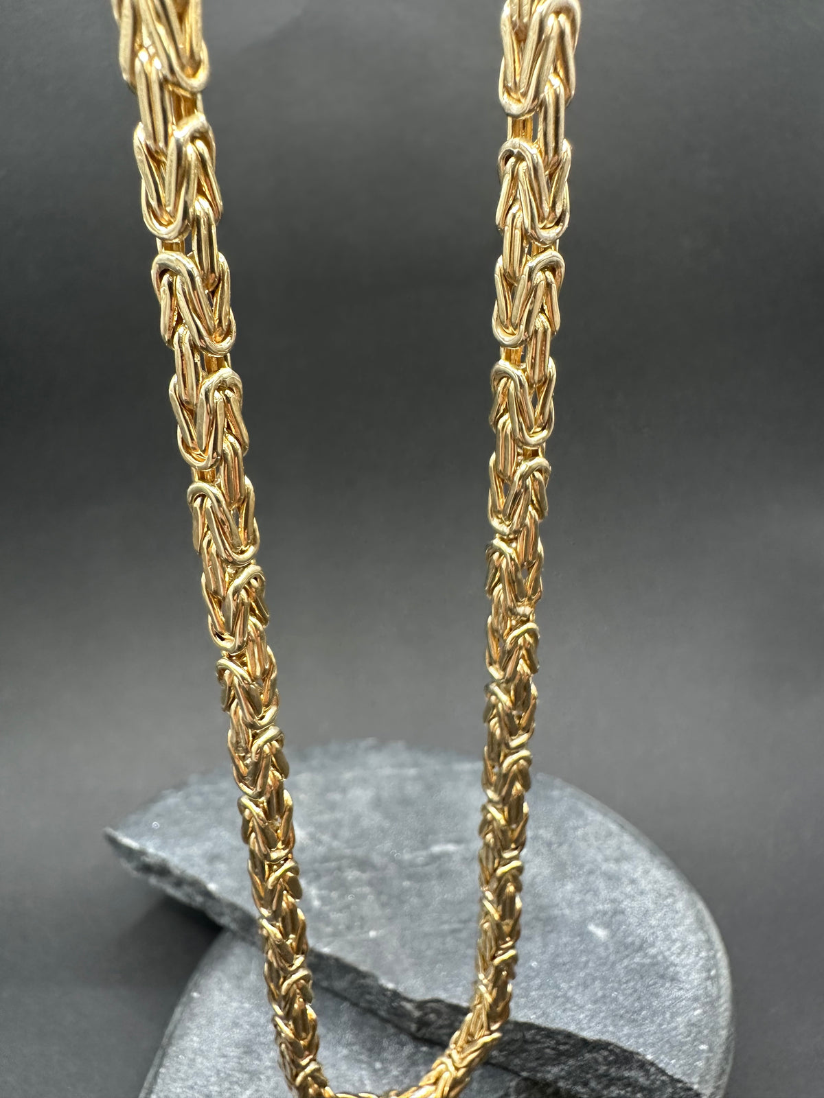 14K Gouden Klassieke Koningsketting – 3,5 mm