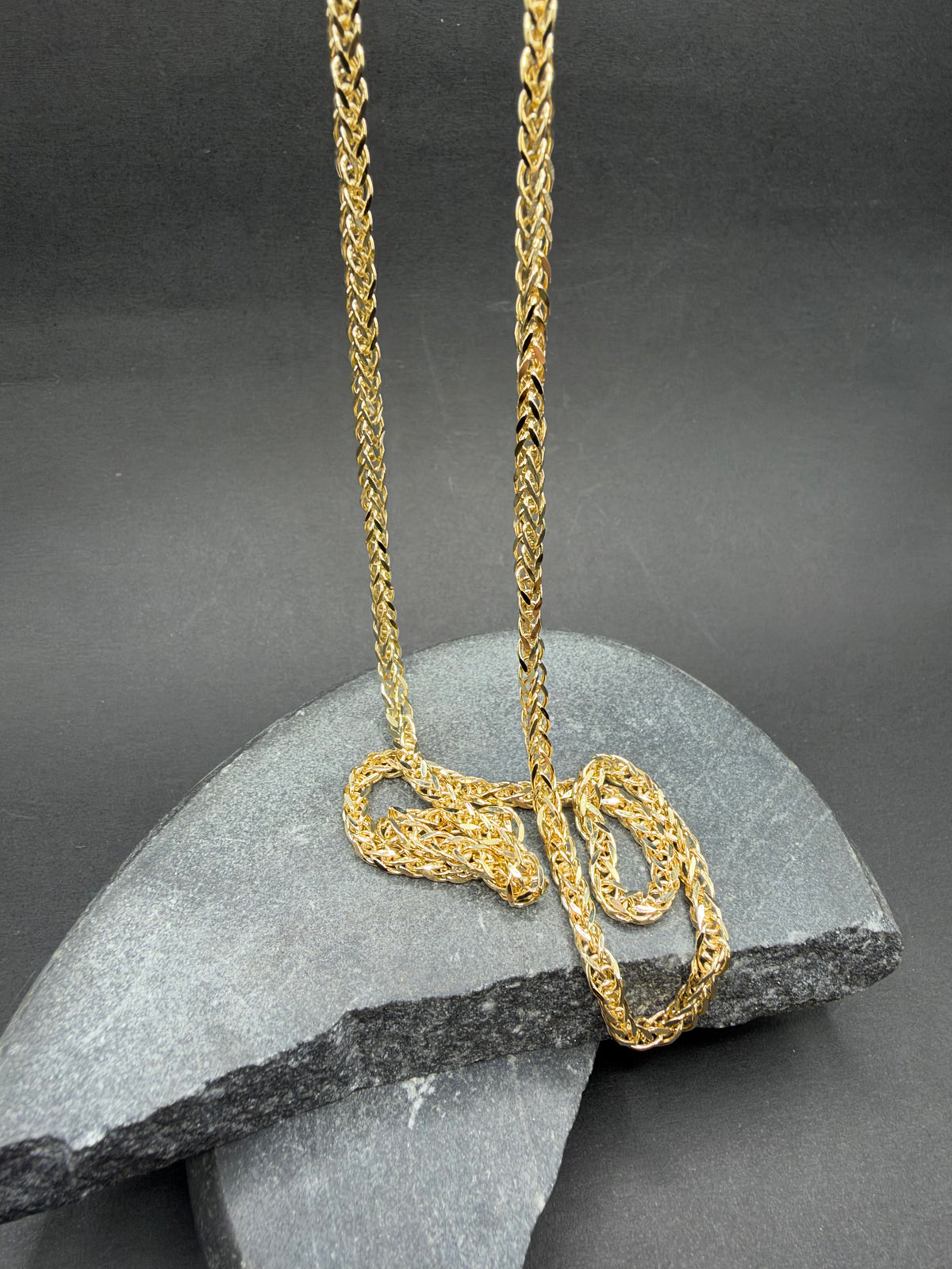 14K Gouden Vossenstaart Ketting – 3 mm