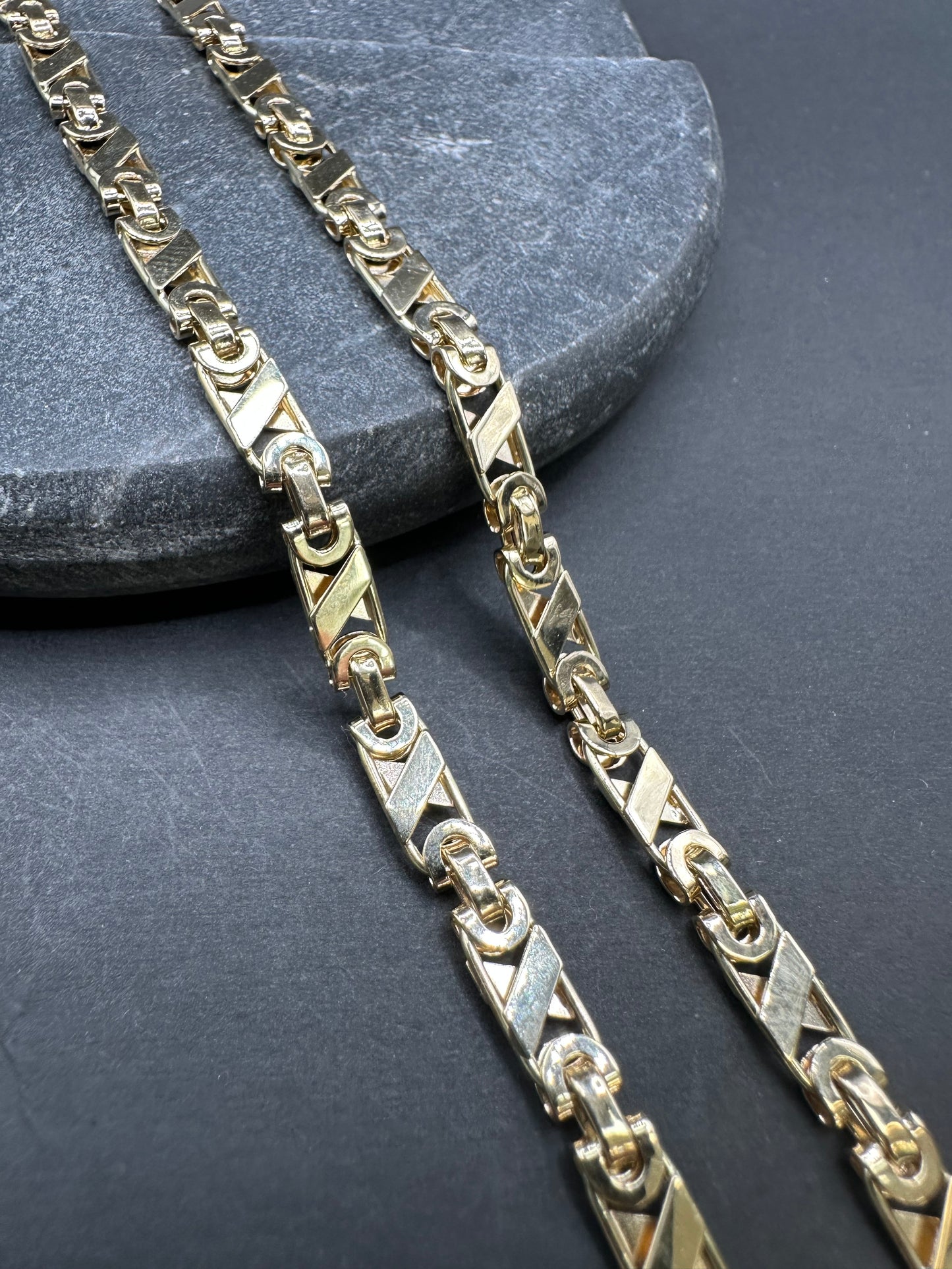 14K Gouden Valentino Ketting – 70 cm – 5 mm