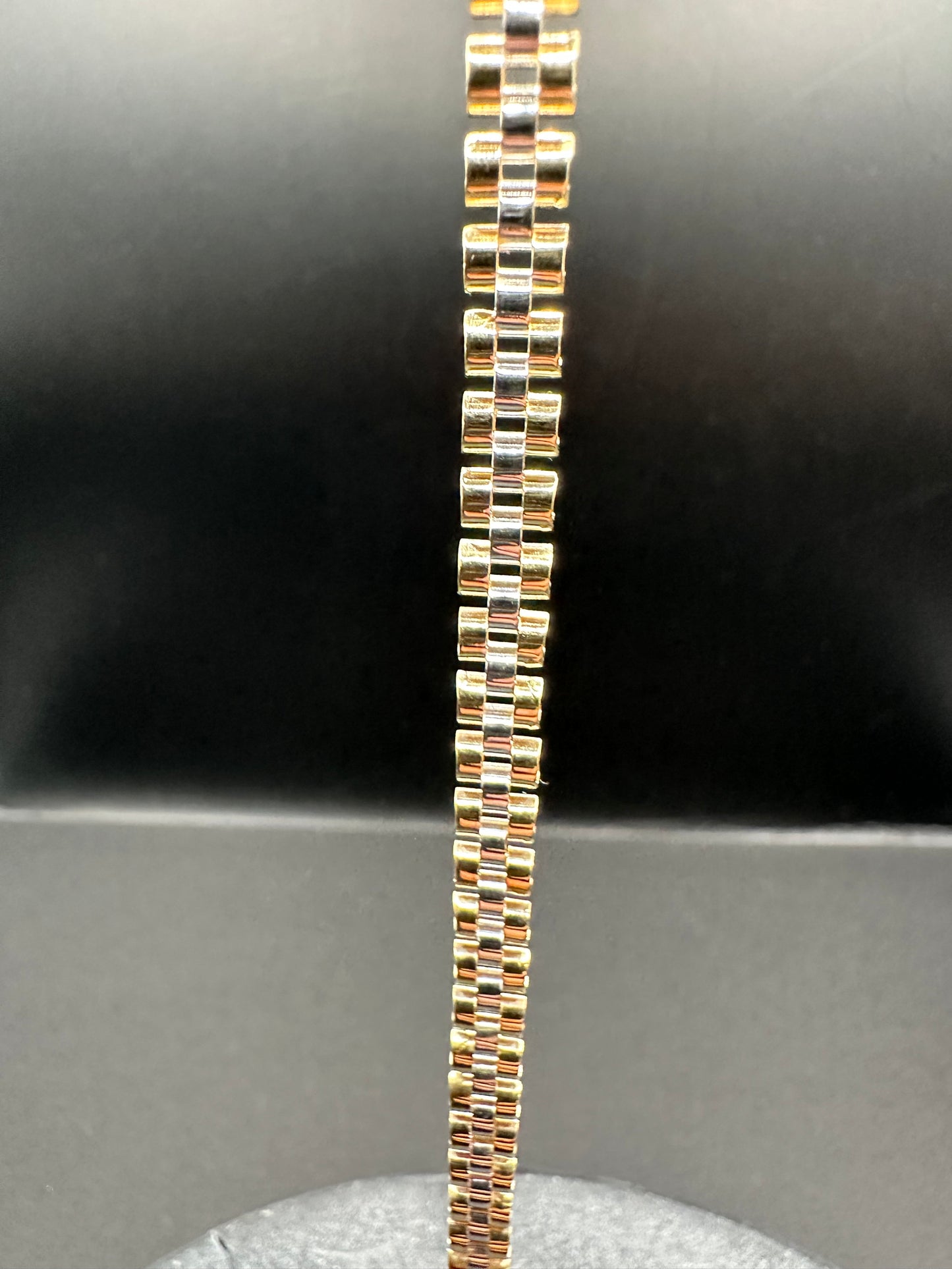 14K Gouden President Armband – 19,5 cm – 5,1 mm