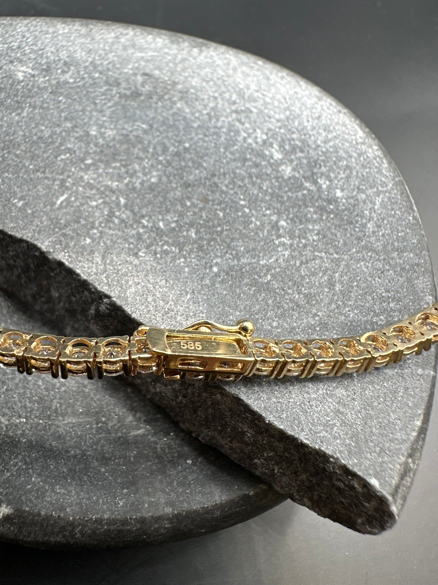 14k Gouden Tennis Armband