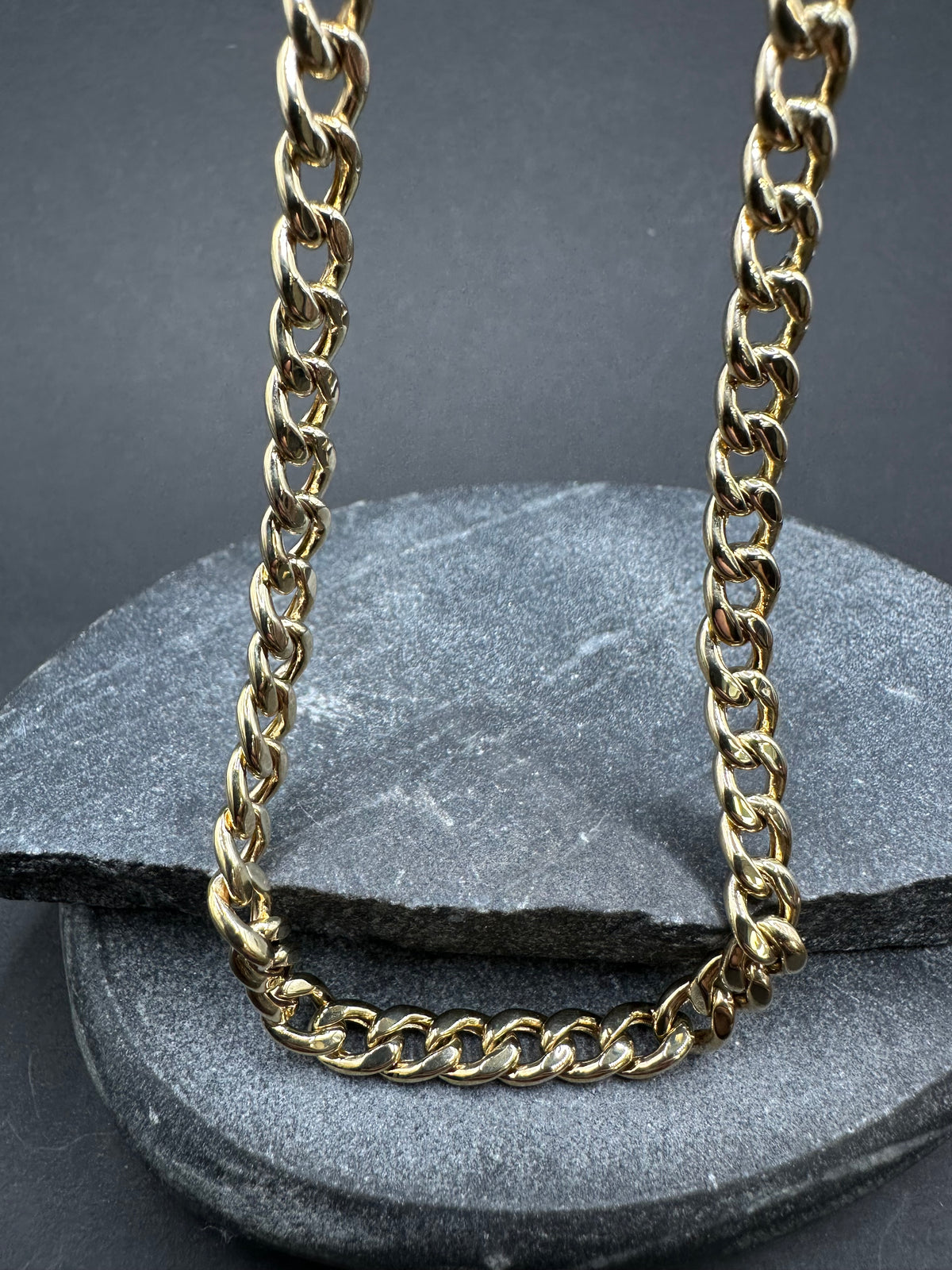 14K Gouden Gourmet Ketting – 5,5 mm – 68 cm