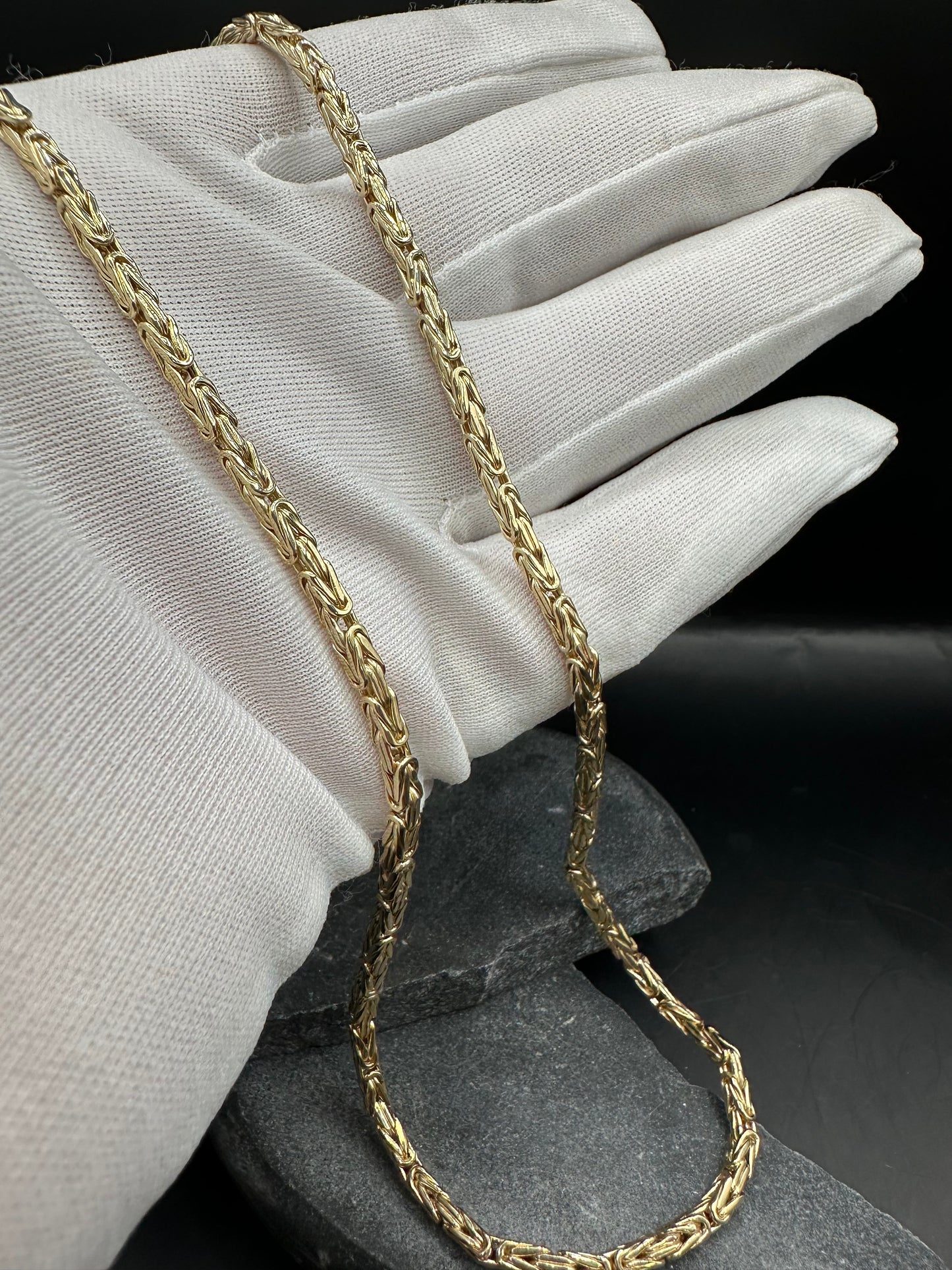 14K Gouden Koningsketting – 3,1 mm